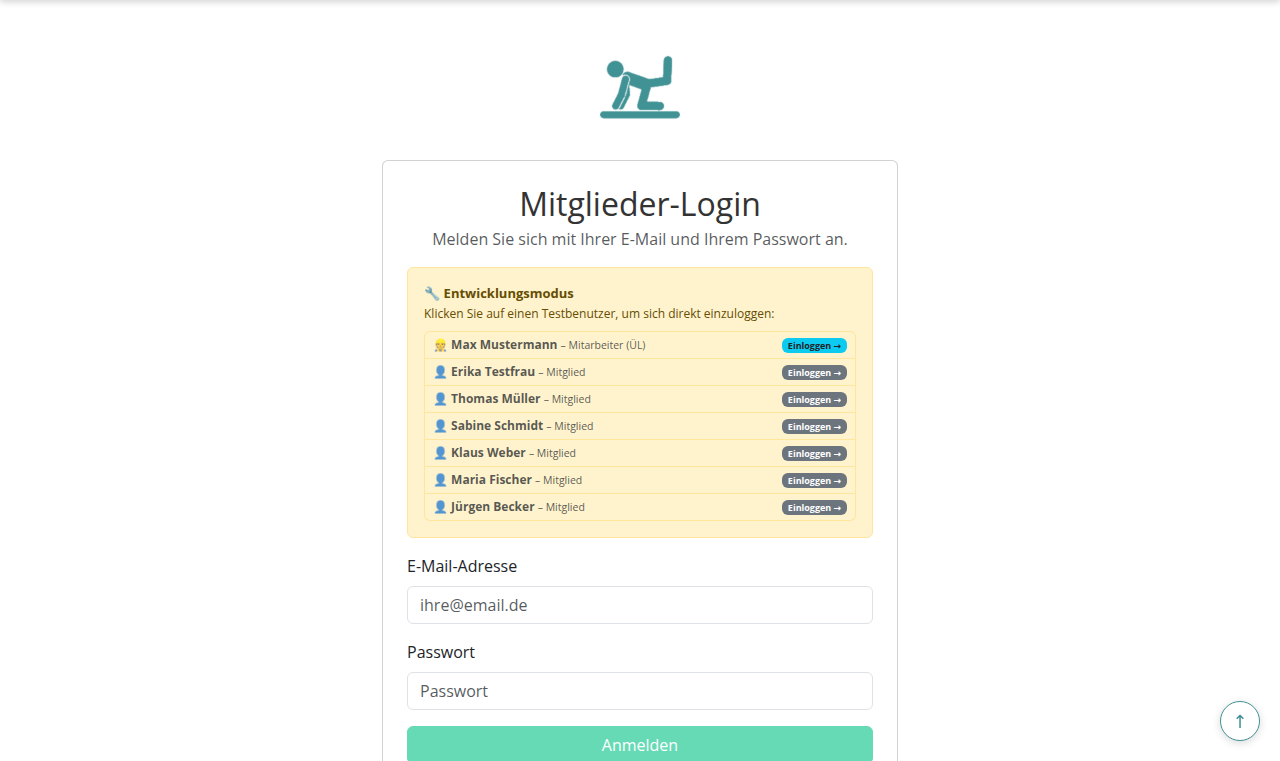 Login-Formular